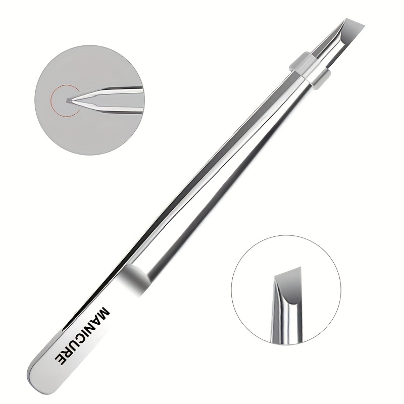 Lash Extension Tweezers - Pinzas Inclinadas de Acero Inoxidable con