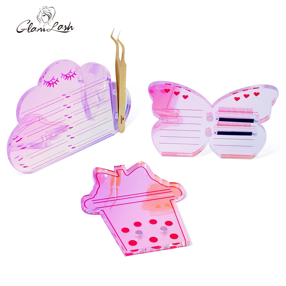 Eyelash Extension Aftercare - GLAMLASH-soporte para extensión de pestañas, tablero