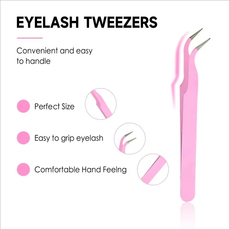 Kit de Pestañas Postizas MAIOJ - Lash Extension Tweezers reseña y precio