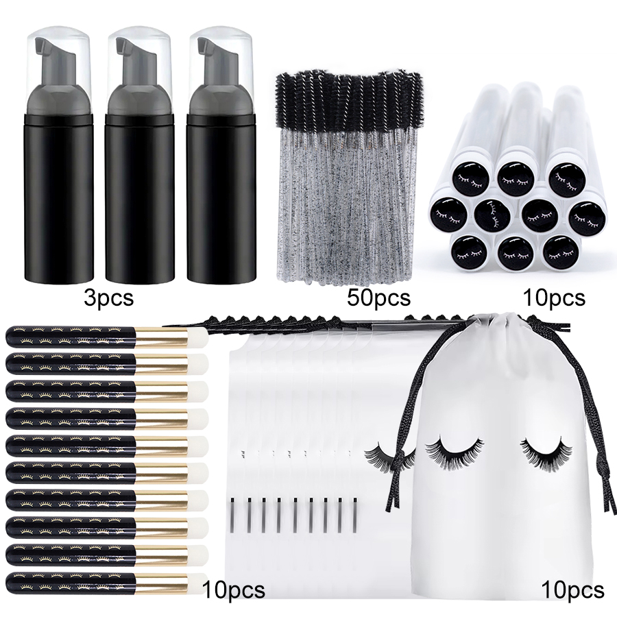 Juego de cepillos para botella - Eyelash Extension Aftercare reseña y precio