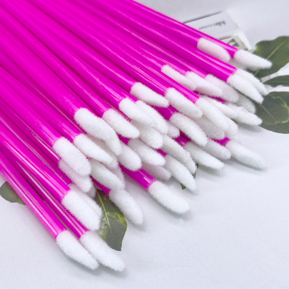 100 Uds cepillo de labios dese - Eyelash Extension Options reseña y precio