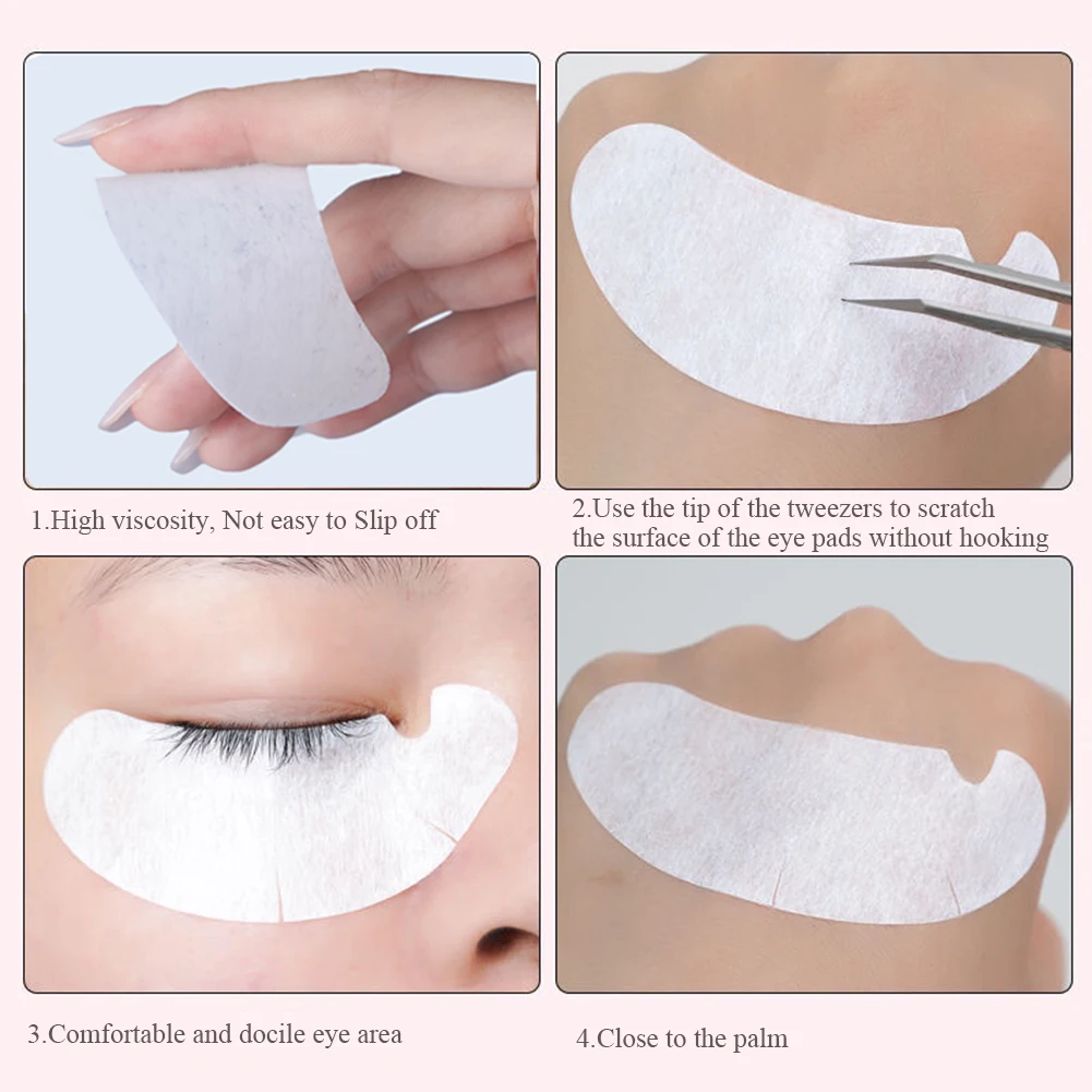 50/100 Uds. Almohadillas para  - Eyelash Extension Eye Mask reseña y precio