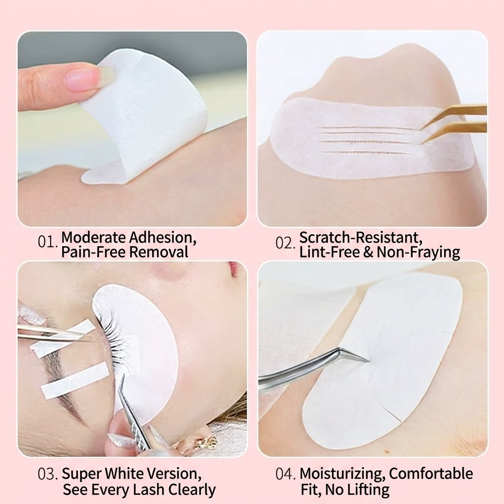 50 Pares de Parches en Forma d - Eyelash Extension Eye Mask reseña y precio