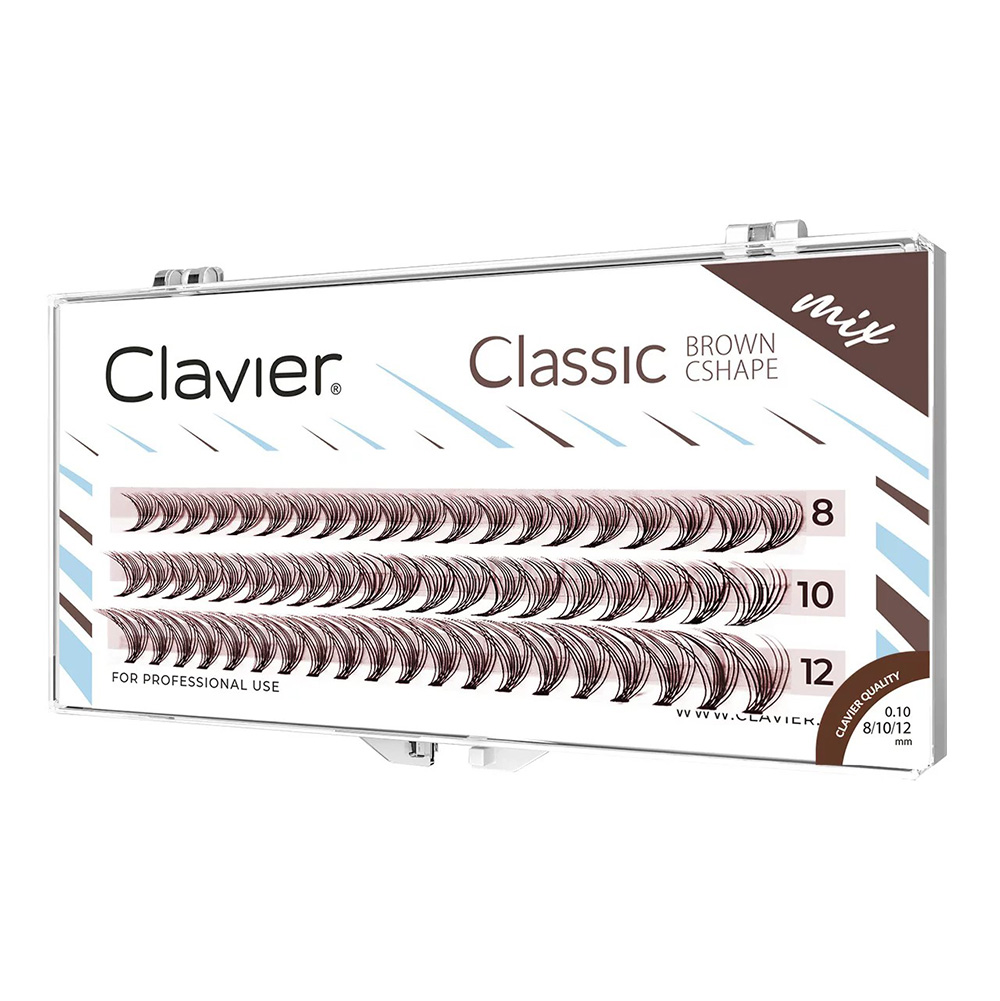 Clavier pestañas marrones clás - Eyelash Extensions Classic reseña y precio