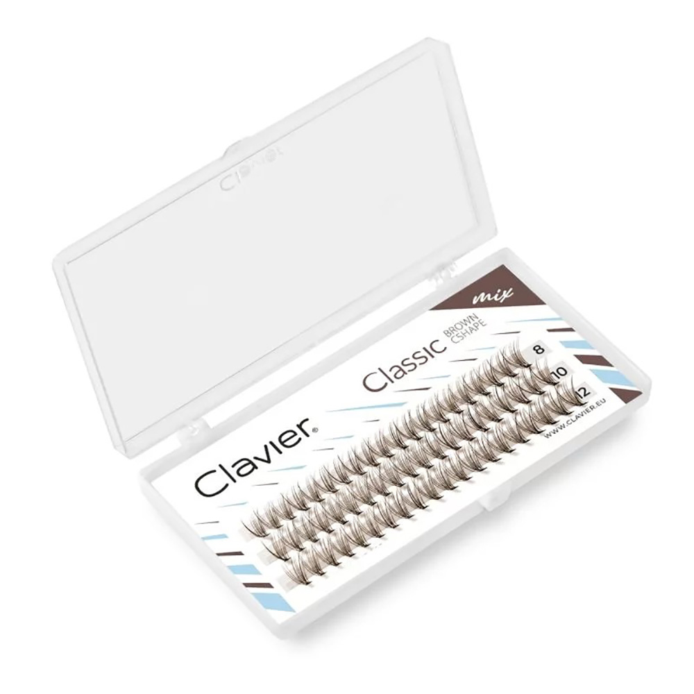 Clavier pestañas marrones clás - Eyelash Extensions Classic reseña y precio