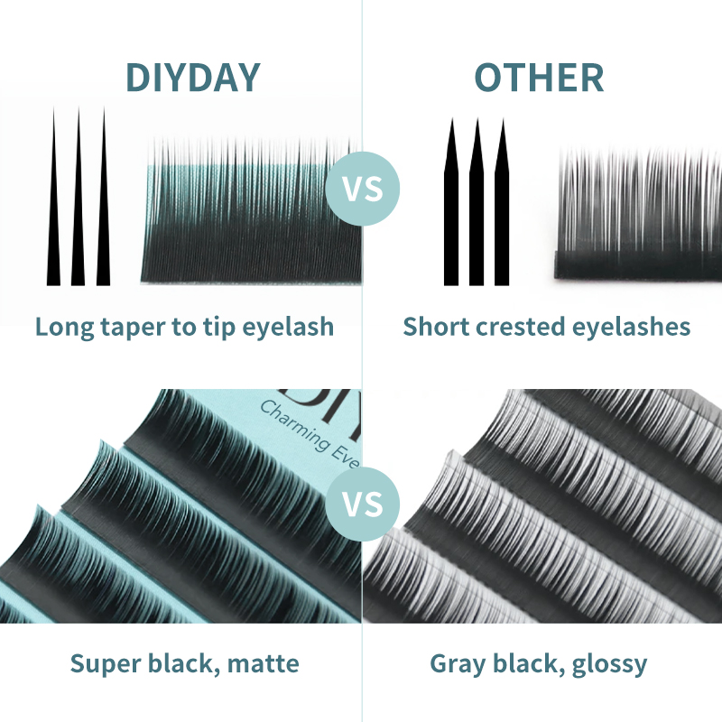 DIYDAY extensión de pestañas i - Eyelash Extensions Classic reseña y precio