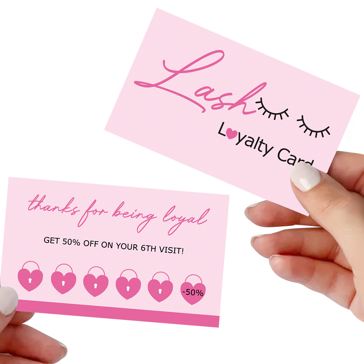 50 unids/lote tarjeta de cuida - Eyelash Extension Aftercare reseña y precio