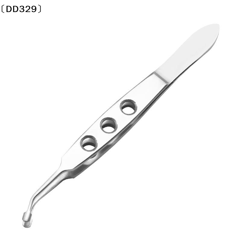 1 pieza de pinzas para glándul - Lash Extension Tweezers reseña y precio