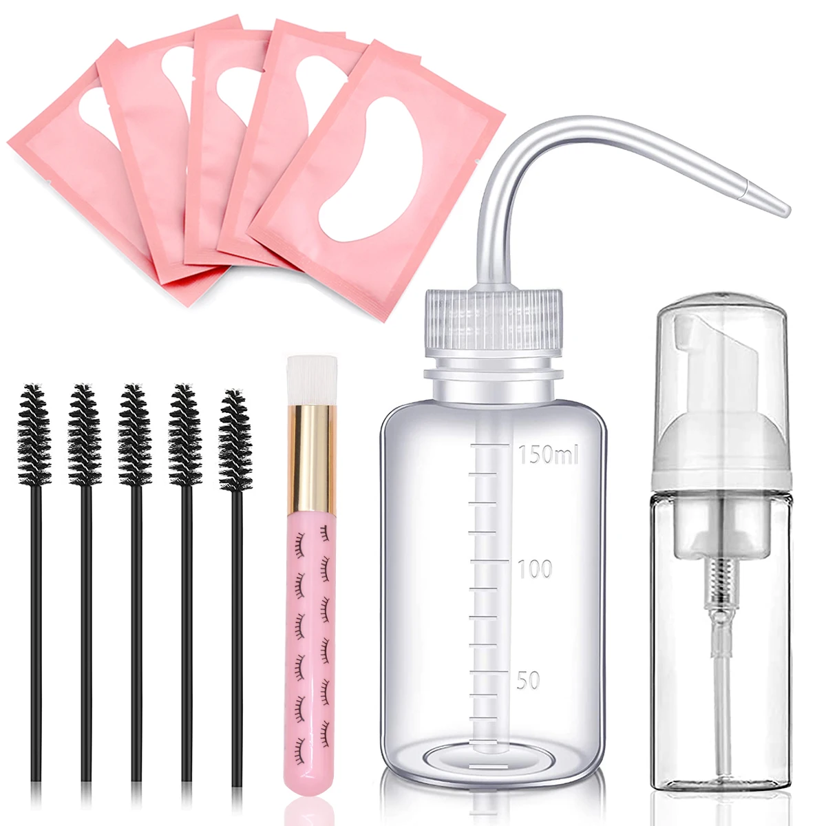 Kit de limpieza de extensiones - Eyelash Extension Eye Mask reseña y precio