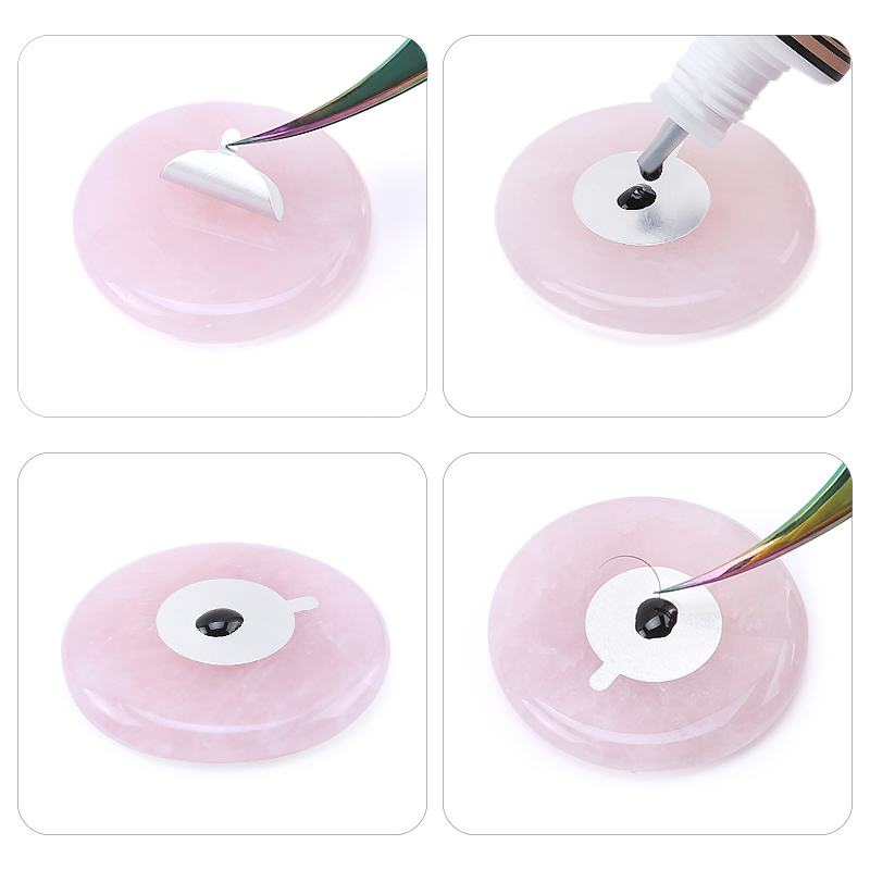 Paleta de pegamento para exten - Eyelash Extension Aftercare reseña y precio