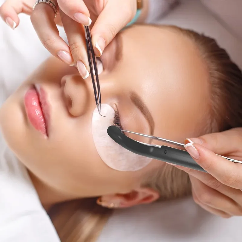 Nueva Lámpara UV para Pestañas - Lash Extension Tweezers reseña y precio